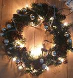 Krans met stekker en lichtjes super mooi, Huis en Inrichting, Ophalen, Gebruikt