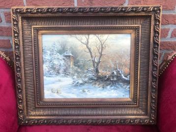topschilderij, WINTERS LANDSCHAP beschikbaar voor biedingen