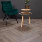 Visgraat Pvc Click Antwerpen 6mm dik + integreerde ondervloe, Bruin, 75 m² of meer, Visgraat Pvc click met integreerde ondervloer