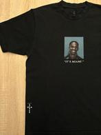 Travis Scott Miami Rage Tshirt size L, Ophalen of Verzenden, Gedragen, Zwart, Travis Scott