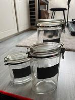 Voorraadpotten - 3 Groottes, Ophalen, Zo goed als nieuw
