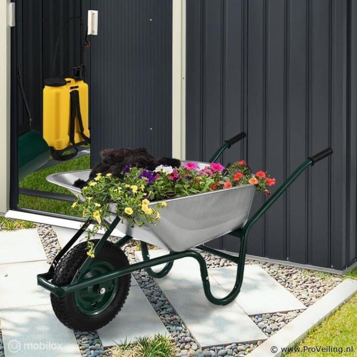 Online Veiling: Kruiwagen 100 L, Tuin en Terras, Kruiwagens, Nieuw