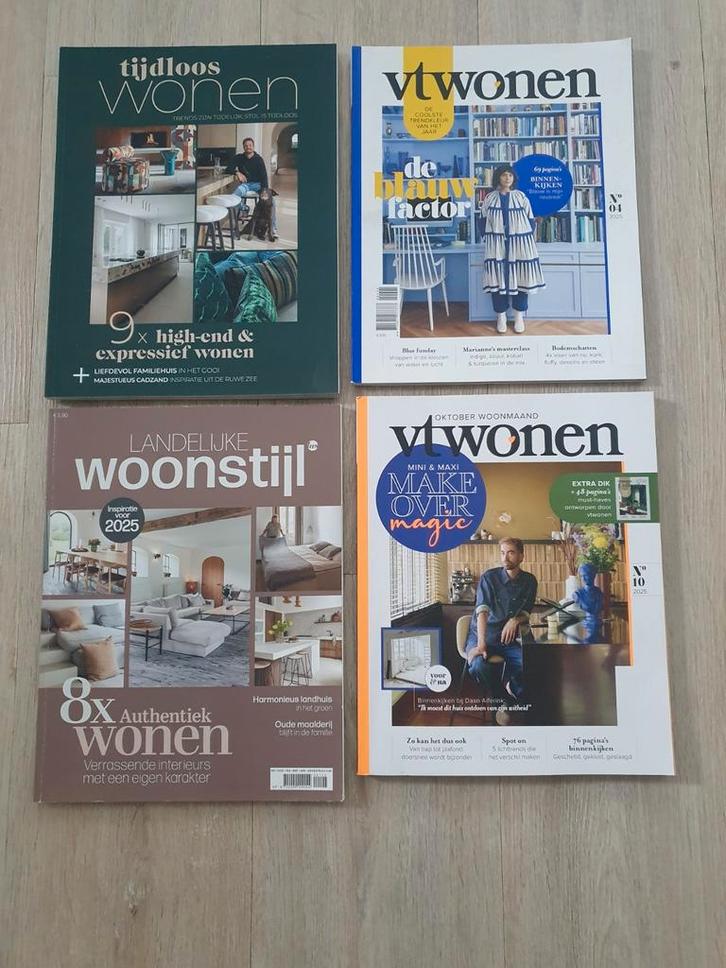 Tijdschriftenpakket 4 magazines voor 10 euro, Boeken, Tijdschriften en Kranten, Zo goed als nieuw, Ophalen of Verzenden