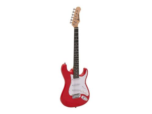 DIMAVERY J-400 Electric Guitar ST red 34, Muziek en Instrumenten, Instrumenten | Toebehoren, Nieuw, Elektrische gitaar, Ophalen of Verzenden