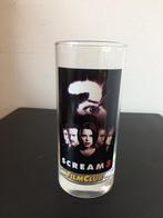 Vintage Filmclub Videotheek Glas Scream 3 Drinkglas cola, Verzamelen, Ophalen of Verzenden, Zo goed als nieuw, Film, Gebruiksvoorwerp