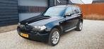 BMW X3 3.0 I AUT 2004 Zwart SPORTLEDER Bruin, Auto's, Automaat, 2000 kg, USB, Zwart