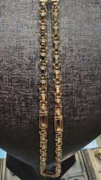 Prachtige platte koningsketting 14k 35.48 gram vaste prijs!, Sieraden, Tassen en Uiterlijk, Kettingen, Ophalen of Verzenden, Zo goed als nieuw