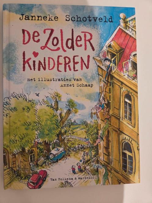 De Zolderkinderen - Janneke Schotveld, Boeken, Kinderboeken | Jeugd | onder 10 jaar, Zo goed als nieuw, Fictie algemeen, Ophalen of Verzenden
