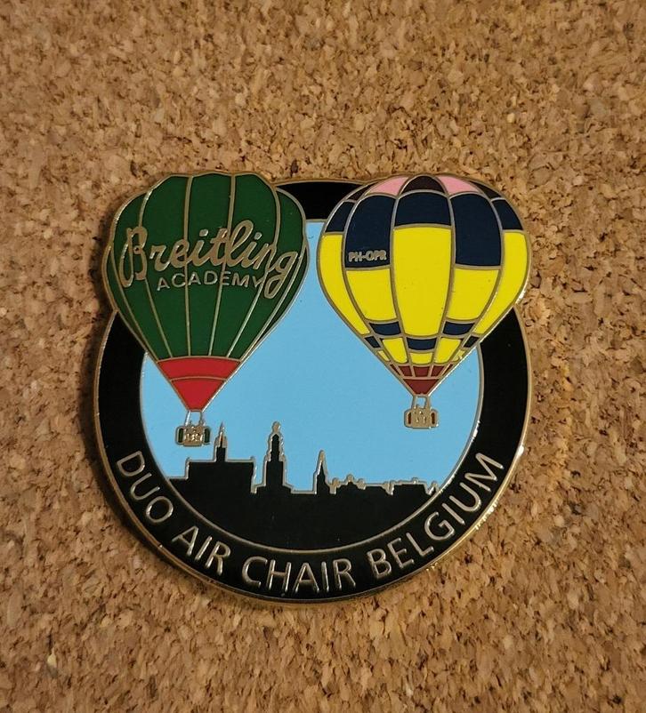 Ballonpin breitling, Verzamelen, Speldjes, Pins en Buttons, Ophalen of Verzenden