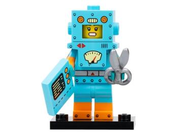 Lego Collectable Minifigures Series 23 Cardboard Robot col23 beschikbaar voor biedingen