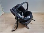 Cybex cloud q black inclusief cybex base, Kinderen en Baby's, Autostoeltjes, Verstelbare rugleuning, Zo goed als nieuw, Isofix