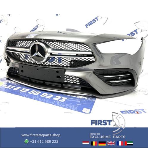 W118 C118 X118 CLA35 AMG VOORBUMPER COMPLEET GRIJS origineel, Auto-onderdelen, Carrosserie en Plaatwerk, Bumper, Mercedes-Benz