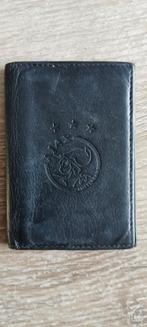 Lederen AJAX pasjeshouder seizoen 2015 2016, Sieraden, Tassen en Uiterlijk, Portemonnees, Ophalen of Verzenden, Gebruikt, Zwart