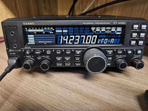 Yaesu FT 450 D, Telecommunicatie, Zenders en Ontvangers, Gebruikt, Zender en Ontvanger, Ophalen of Verzenden