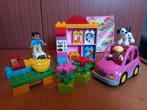 Duplo 10546 winkel set met auto, Kinderen en Baby's, Speelgoed | Duplo en Lego, Ophalen of Verzenden, Zo goed als nieuw, Complete set