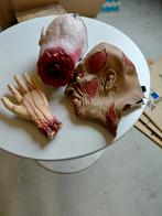 Griezel Masker, Hand & Kop - Halloween Decoratie, Hobby en Vrije tijd, Feestartikelen, Ophalen of Verzenden, Gebruikt
