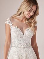 Trouwjurk blush maat 42, Ophalen of Verzenden, Zo goed als nieuw, Wit, Trouwjurk