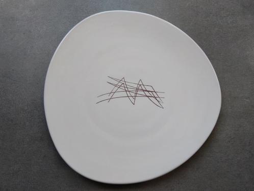 Vintage serveerschaal jaren 50/60  (en gebak schoteltjes)., Huis en Inrichting, Keuken | Servies, Schaal of Schalen, Overige stijlen