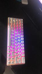 Gaming keyboard red switches voor echte gamers, Computers en Software, Toetsenborden, Ophalen, Royal Kludge rk61, Gaming toetsenbord