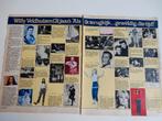 Artikel div artiesten B.B. Beatles/Stones Phil Bloom Wolkers, Verzamelen, Tijdschriften, Kranten en Knipsels, Ophalen of Verzenden