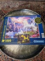 Clementoni Puzzel Eenhoorn Glow in the Dark, Hobby en Vrije tijd, Denksport en Puzzels, Ophalen