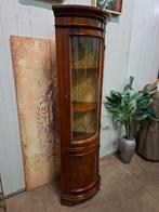 Klassieke hoek vitrine, servieskast, whiskey bar, Huis en Inrichting, Ophalen of Verzenden, Zo goed als nieuw, 25 tot 50 cm