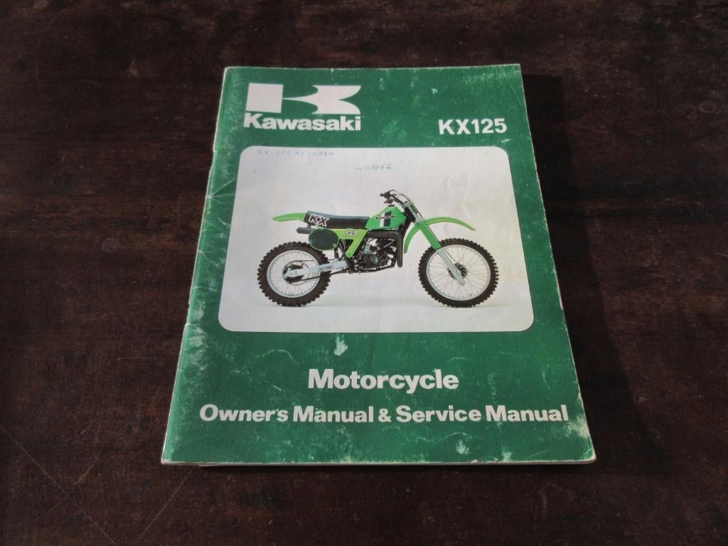 Kawasaki KX126 KX125-A6 werkplaatshandboek manual, Ophalen of Verzenden, Kawasaki