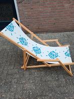 Strandstoel, Ophalen, Gebruikt, Hout, Inklapbaar