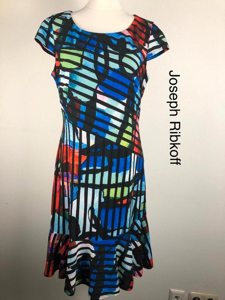 Joseph Ribkoff Jurk  (mt: 40) 14,2/7769, Kleding | Dames, Jurken, Zo goed als nieuw, Maat 38/40 (M), Zwart, Knielengte, Ophalen of Verzenden