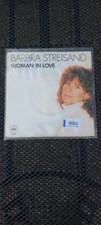 Te koop single Barbra Streisand Woman In Love 1980, Ophalen of Verzenden, Gebruikt, Overige formaten