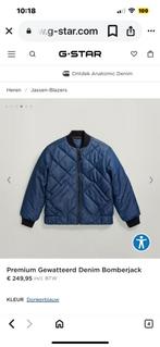 BOMBERJACK GEWATTEERD VAN G-STAR RAW NIEUW, G-STAR, Nieuw, Ophalen of Verzenden, Maat 48/50 (M)