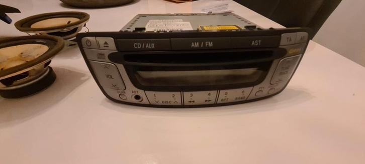 Originele CD/Radio Peugeot 107, Citroen C1, Toyota Aygo, Auto diversen, Autoradio's, Gebruikt, Ophalen of Verzenden