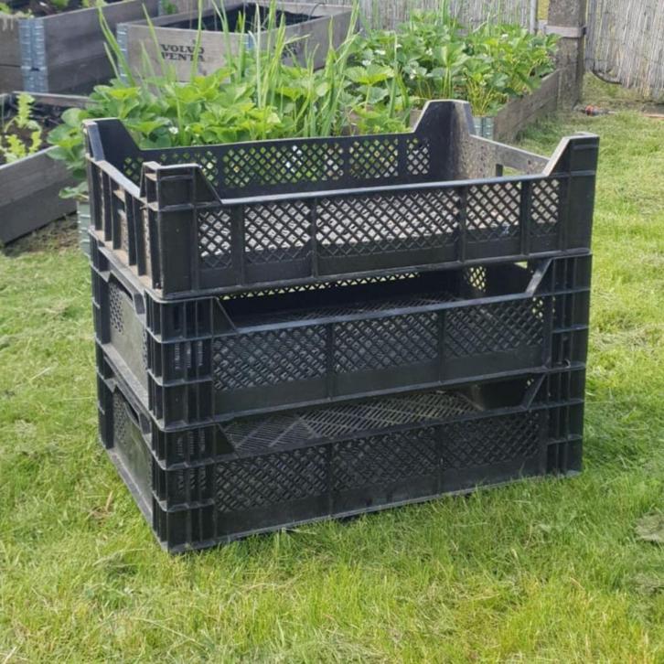 Veenmankist hoog en laag model, Tuin en Terras, Kweekspullen, Gebruikt, Kweekbak, Ophalen of Verzenden