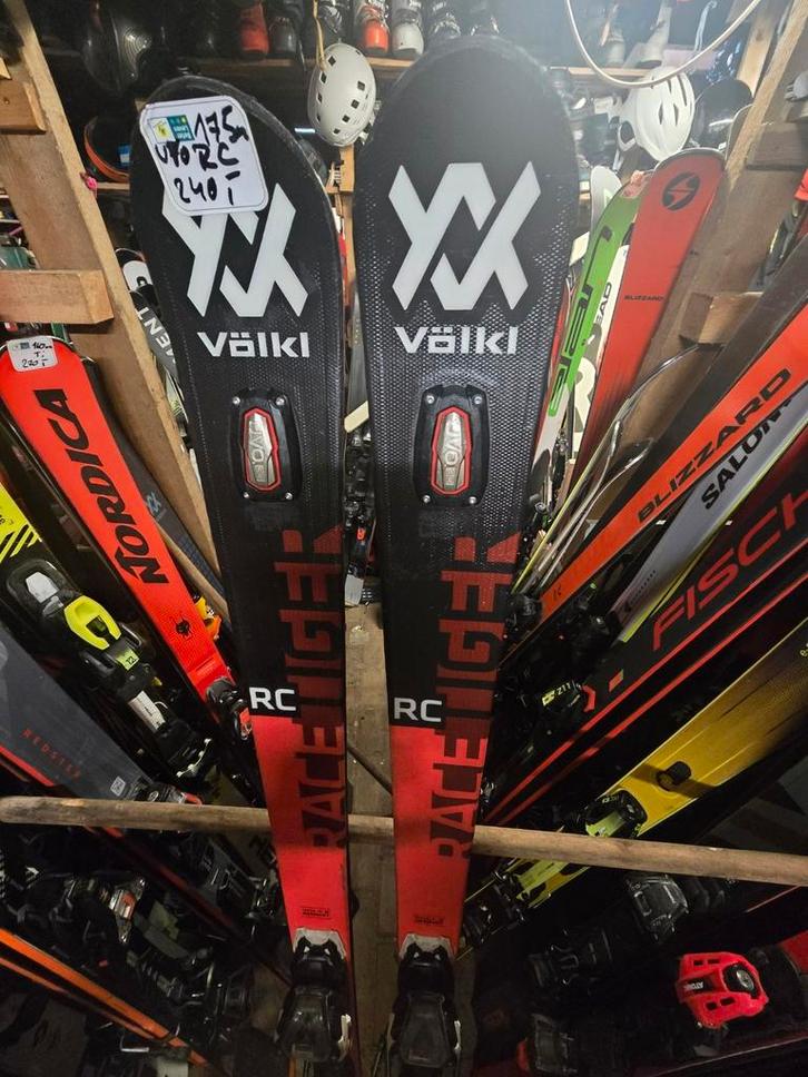 175cm VOLKL RACETIGER UVO RC, Sport en Fitness, Skiën en Langlaufen, Zo goed als nieuw, Ski's, Skiën, Overige merken, 160 tot 180 cm