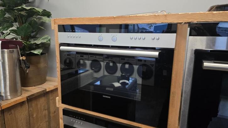 Siemens inbouw combi-magnetron HB86E760N, Witgoed en Apparatuur, Ovens, Refurbished, Inbouw, Oven, 45 tot 60 cm, 45 tot 60 cm