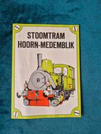 Folder Stoomtrein Hoorn Medemblik 1973, Ophalen of Verzenden, Zo goed als nieuw, Boek of Tijdschrift