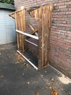 Houten opbergrek voir haardhout, Tuin en Terras, Bergingen en Tuinkasten, Ophalen, Gebruikt, Hout, Fietsenberging