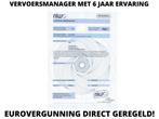 Goederentransport? Ik regel de Eurovergunning! (NIWO), Tot en met 24 uur, HBO, Vanaf 5 jaar, Overige vormen