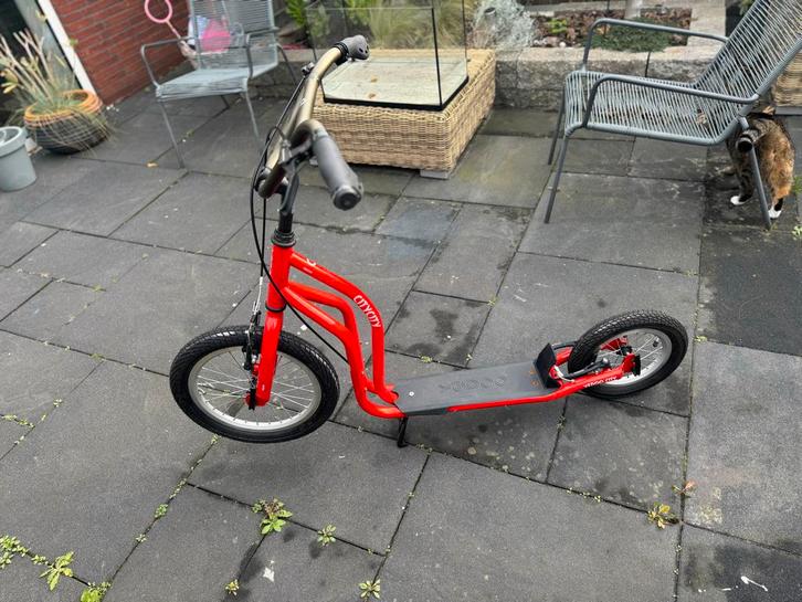 Yedoo City Step - Rood - Perfect voor kinderen!, Fietsen en Brommers, Steps, Zo goed als nieuw, Gewone step, Ophalen of Verzenden