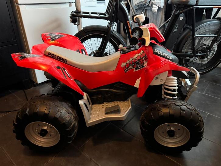 Electrische quad polaris, Kinderen en Baby's, Speelgoed | Buiten | Accuvoertuigen, Zo goed als nieuw, Ophalen