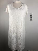 Paprika Jurk  (mt: 42) 16,4/8523, Kleding | Dames, Jurken, Wit, Ophalen of Verzenden, Zo goed als nieuw, Onder de knie