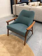Nieuw Harvink Blazoen fauteuil Panama stof Design stoel Hout, Harvink, Nieuw, 75 tot 100 cm, Ophalen of Verzenden