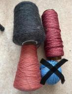 Wolmix met mohair, Ophalen of Verzenden, Gebruikt, Breien of Haken, Wol of Garen