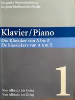 Boek 22: Grote bladmuziek collectie Klassiekers voor piano, Muziek en Instrumenten, Verzenden, Zo goed als nieuw, Klassiek, Piano