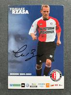 Feyenoord spelerskaart Rzasa met handtekening, Ophalen of Verzenden, Zo goed als nieuw, Feyenoord, Spelerskaart
