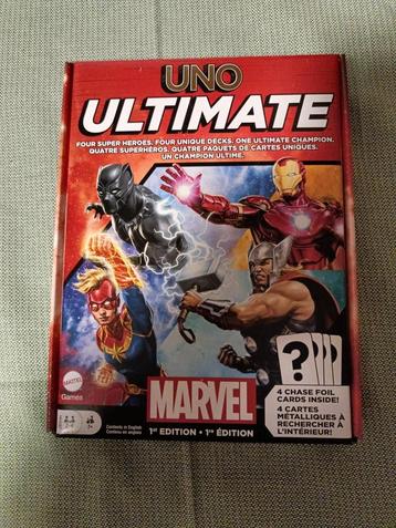 UNO Ultimate Marvel Kaartspel - 1e Editie - Nieuw in Doos beschikbaar voor biedingen