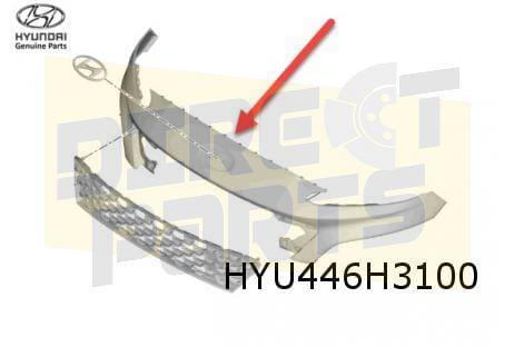 Hyundai Kona (2/21-) voorbumper bovendeel (Hybrid/ice) (te s, Auto-onderdelen, Carrosserie en Plaatwerk, Bumper, Hyundai, Voor