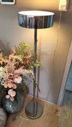 IKEA Stockholm 2017 vloerlamp chroom Ola Wihlborg, dimbaar, Huis en Inrichting, Lampen | Vloerlampen, Ophalen of Verzenden, Zo goed als nieuw