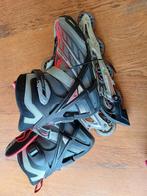 Prachtige zwart/rood/wit/grijze Rollerblades t6, Overige merken, Verstelbaar, Dames, Inline skates 4 wielen