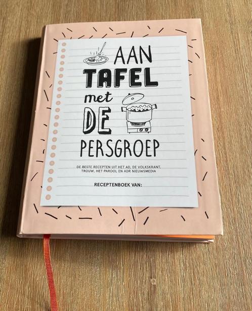Aan tafel met de persgroep recepten AD Volkskrant kookboeken, Boeken, Kookboeken, Nieuw, Voorgerechten en Soepen, Hoofdgerechten